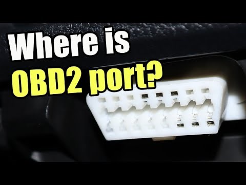 Find OBD2 port in any car