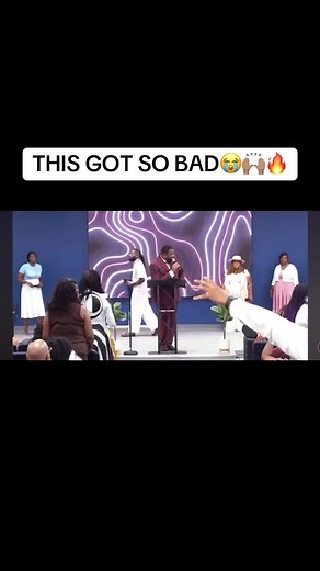 Emotional Praise in Church Service