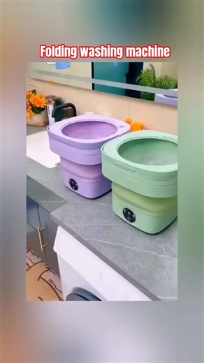 Folding Washing Machine Portable Mini Washer |#viral #babycare #trending #shortsfeed
