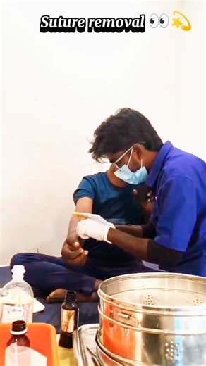 Suture removal 👀✨🥼#doctor #bscnursing #motivation #trendingshorts