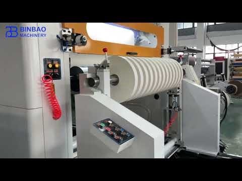 PE Coating Paper Jumbo Roll Slitter Rewinder Machine For Cigarette Wrapping