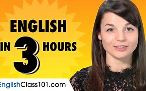 Learn English in 3 Hours - Basics of English Speaking for Beginners