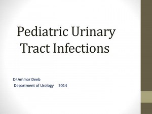 Pediatric Urinary Tract Infections - SlideServe