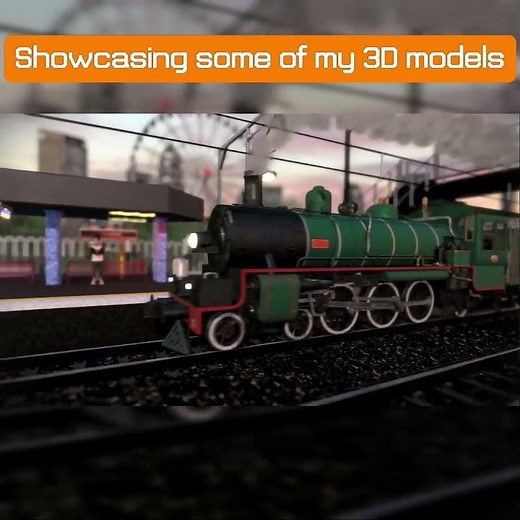 I Built These Awesome 3D Trains and Buses! | Blender Animation