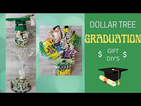 DIY DOLLAR TREE GRADUATION GIFTS/MONEY GIFTS FOR GRADUATION