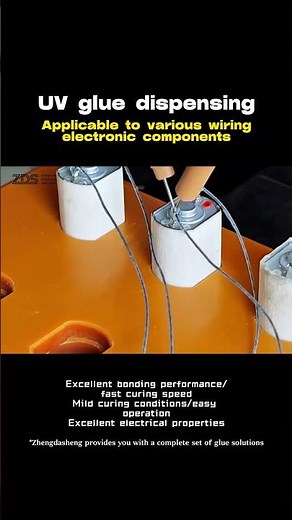 Why UV Adhesive is a Must for Electronics Assembly 🔬⚡ ZDS™ High Speed Bonding Tech #zds