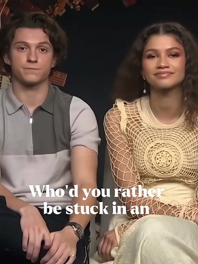 Act fool 😂 #tomholland #zendaya #peterparker #spiderman #fyp | Zendaya