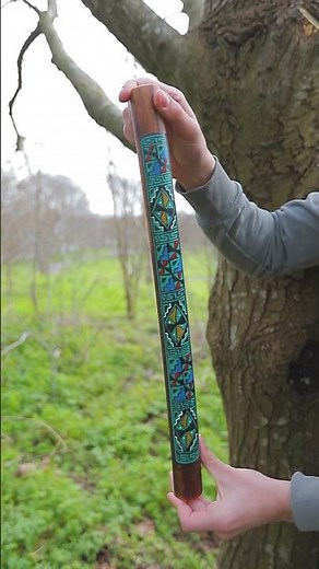 Painted Peruvian Rainstick (Sound Demo)