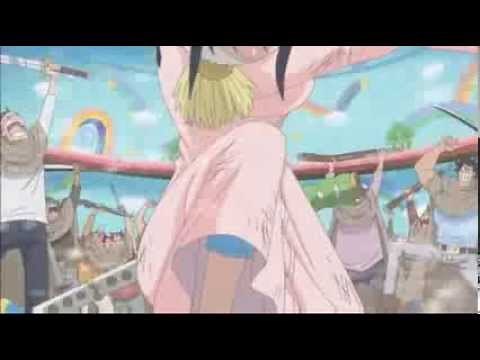 Onepiece - Tashigi using Haki to Monet