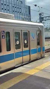 小田原駅｜箱根登山鉄道（小田急1000形電車1063F）と小田原城。R7（神奈川県）ODAKYU on Hakone Tozan Railway Odawara Station JAPAN TRAIN