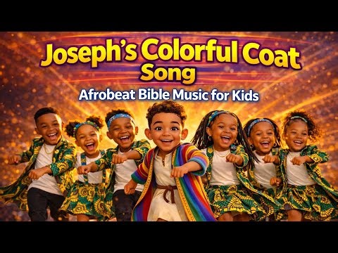 Joseph's Colorful Coat 🌈 | Bible Songs for Kids | Christian Toddler Worship | Afrobeat Kids Music