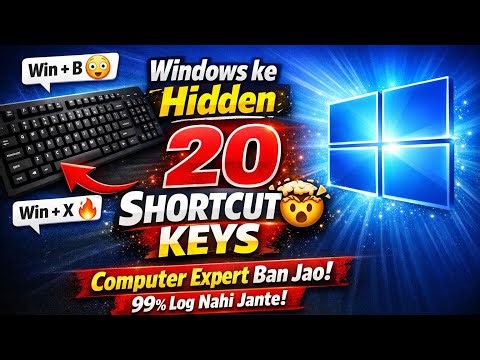 Keyboard Information in Hindi I Computer Windows Key All Details I Keyboard Important Key In Hindi