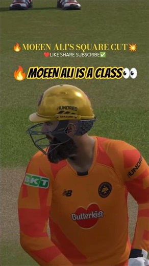 PURE ELEGANCE! Moeen Ali’s Square Cut in The Hundred 😳🔥