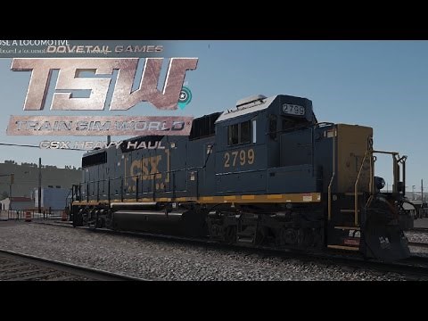 Train Sim World - GP38-2 Cold Start and Move