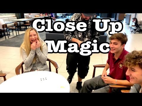 CLOSE UP MAGIC CARD TRICKS!