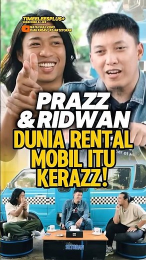 Ridwan Hanif “The world of car rental is tough, man‼️😭 #ridwanhanif #prazteguh #podcast #automoti...