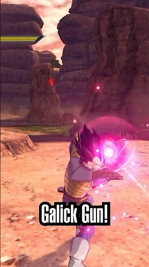 Vegeta | Galick Gun #Dragonball #Xenoverse2