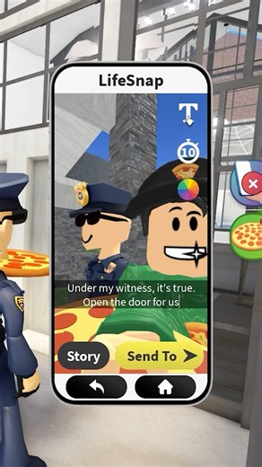 Roblox Snapchat Trolling 😂👽 You Can't Enter My House #funny #robloxmemes #meme #roblox