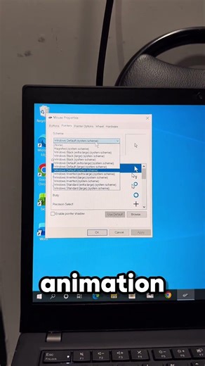 Easy way to customize cursor on laptop/PC. #lightingspeedscomp #LaptopTips #education #tutorial