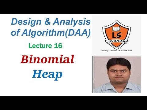 Binomial heap | Design and analysis of algorithm | Lecture 16|AKTU EXAM|BCS503 | DAA