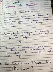 class 12 macroeconomics chapter 1 notes😇...................#like #share #comment #subscribe ..