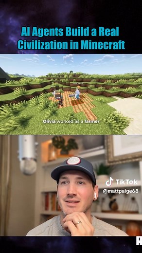 Autonomous AI Agents in Minecraft: Creating Their Own Civilization