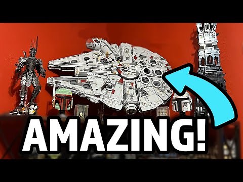 The Best Display Stand for LEGO Millennium Falcon!