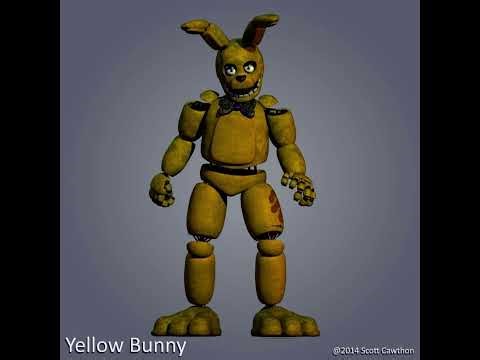 Springtrap model evolution