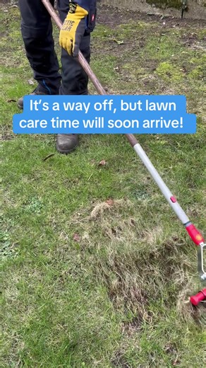 Spring lawn care isn’t that far off so get prepared and make plans #lawncare #lawnaeration #lawnscarifying #lawntreatment #improvingyourlawn