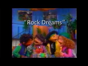 The Puzzle Place "Rock Dreams" (low quality) *Rare* PBS Educational Show Puppets Cartoon S1E8