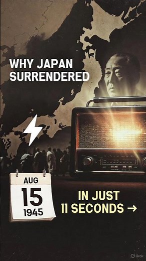 Why Japan Surrendered in Just 11 Seconds ⚡ | Viral WW2 History 2025
