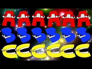 A–Z Alphabet Song for Kids | ABC Letter Names Song | Uppercase & Lowercase ABC Characters