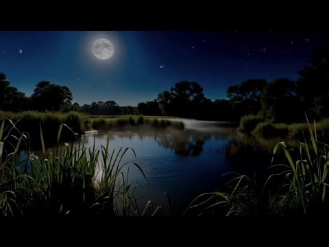 Nighttime Nature Sounds: Crickets & Swamp Ambience for Sleep & Relaxation