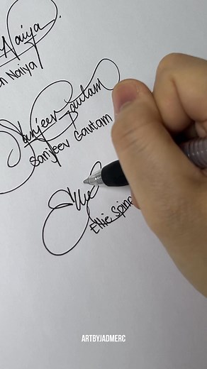 21K views · 169 reactions | Random Signature Names Part 42 #artbyjadmerc #signatureart | Art by Jadmerc | Facebook