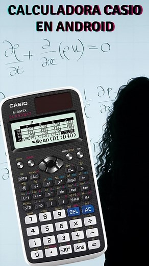 Descarga la Calculadora Científica CASIO en Android
