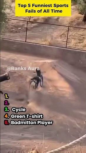 Top 5 Funniest Sports Fails of All Time