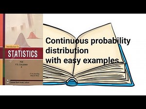 Continuous probability distribution examples ch 12 lec 18