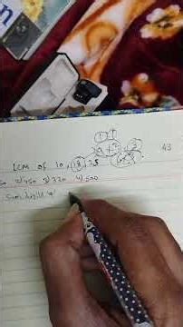 LCM short cuts for competative exams