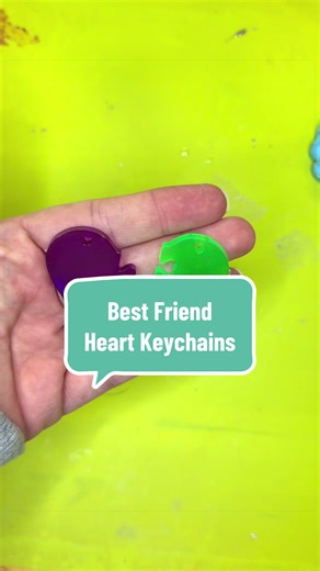 Best Friend Heart Keychains for Your Small Business
