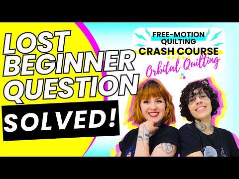 What's the difference: Free-Motion Quilting vs Longarm Quilting! Beginners tips!