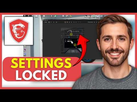 How To FIX MSI Afterburner All Settings LOCKED (EASY) 2026