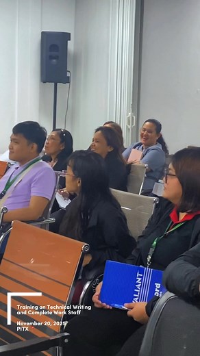 Training on Technical Writing and Complete Staff Work (CSW) on November 20, 2025. 📑🗄️ 📹: cdelarmino, jbencito | EMB Calabarzon Region