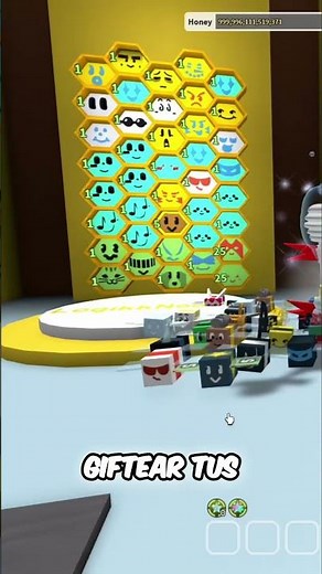 IMPORTANTE GIFTEAR en mi MIXED HIVE en BEE SWARM SIMULATOR