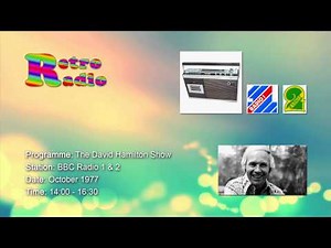 BBC Radio 1 & 2 - David Hamilton - October 1977