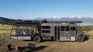 Wild School Bus Camper Is Part Mad Max, Part Star Wars, All Awesome
