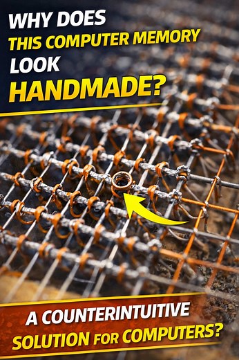 Hand-Woven Computer Memory: Mechanics of How It Works