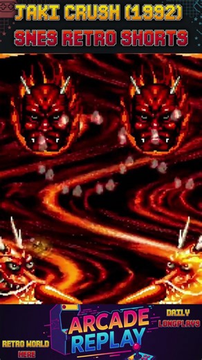 🎮 Jaki Crush (1992) – SNES Retro Shorts 💥🕹️#retrogaming #snes
