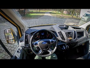 Ford Transit 2017 ( 2.0 TDCI 105 HP ) | POV Test Drive #462 Joe Black