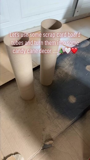 DIY Candy Cane Decor for Christmas Tree