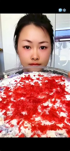 Crispy Fluffy Colored Ice Treats